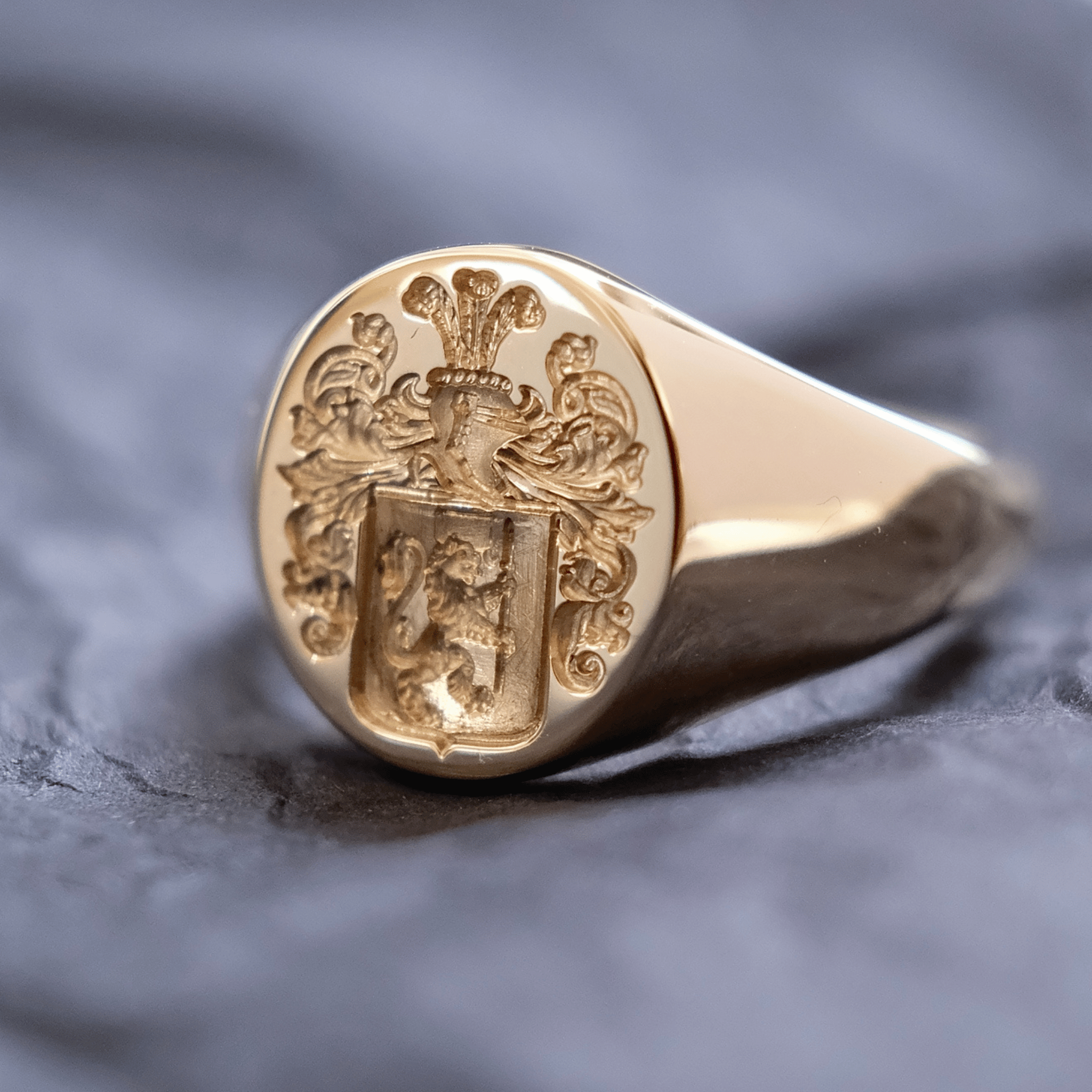 Family Crest Seal Engraved Signets