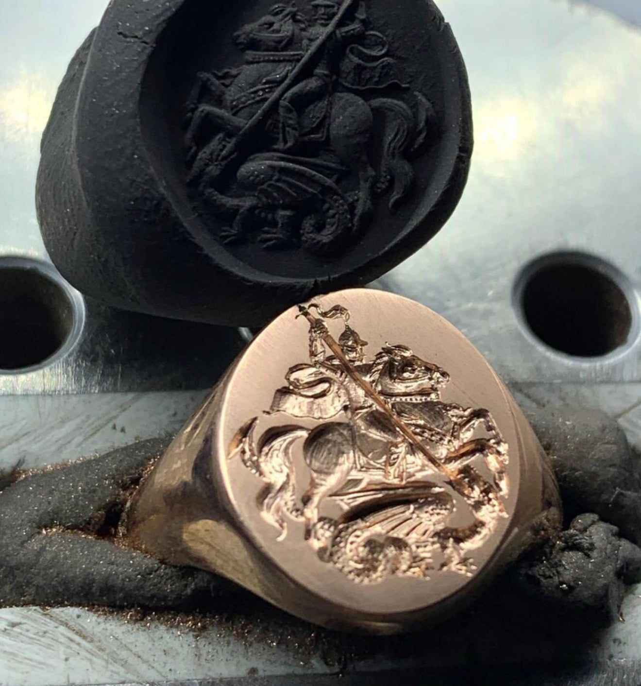 Custom Signet Ring - Seal Engraving