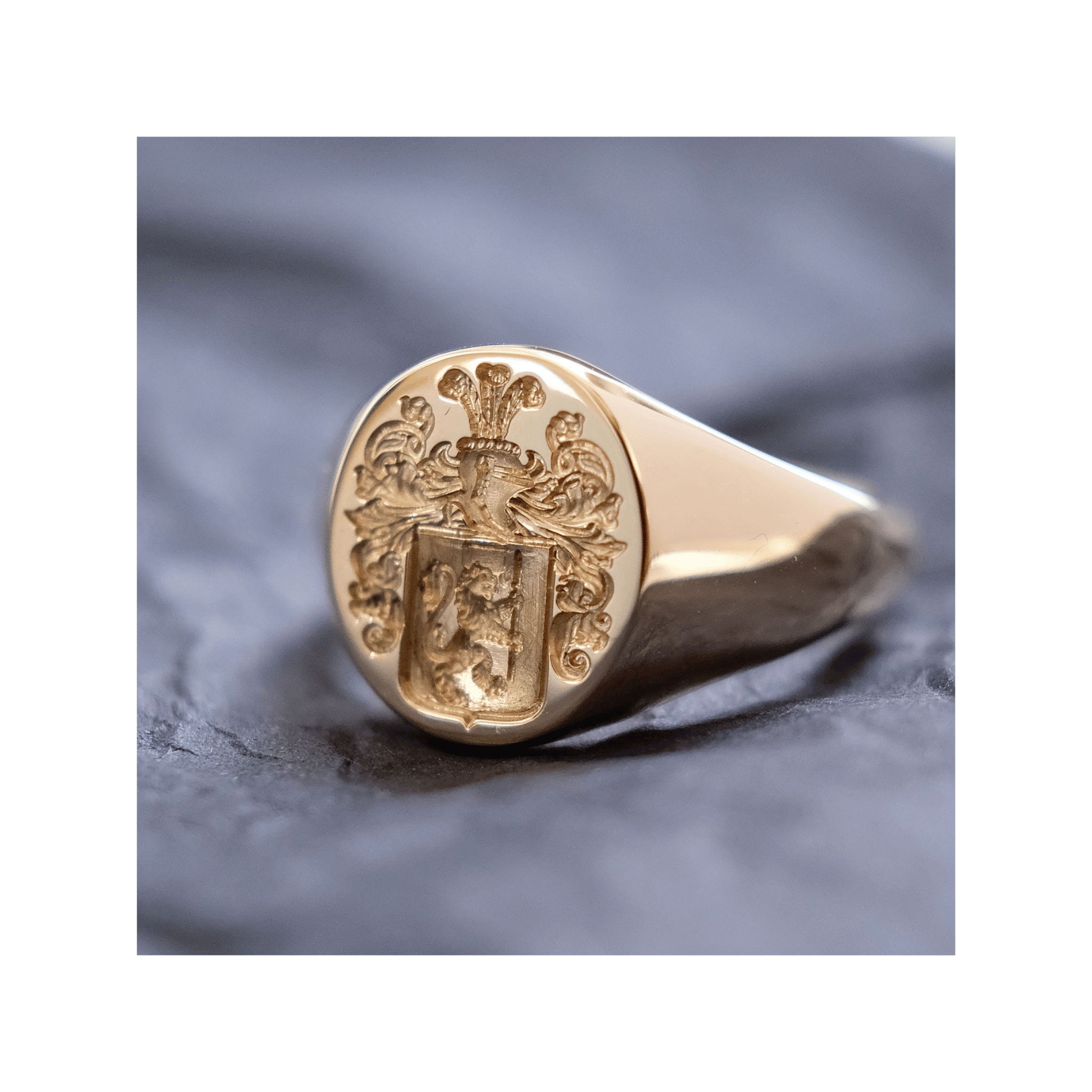 Family Crest Seal Engraved Signets