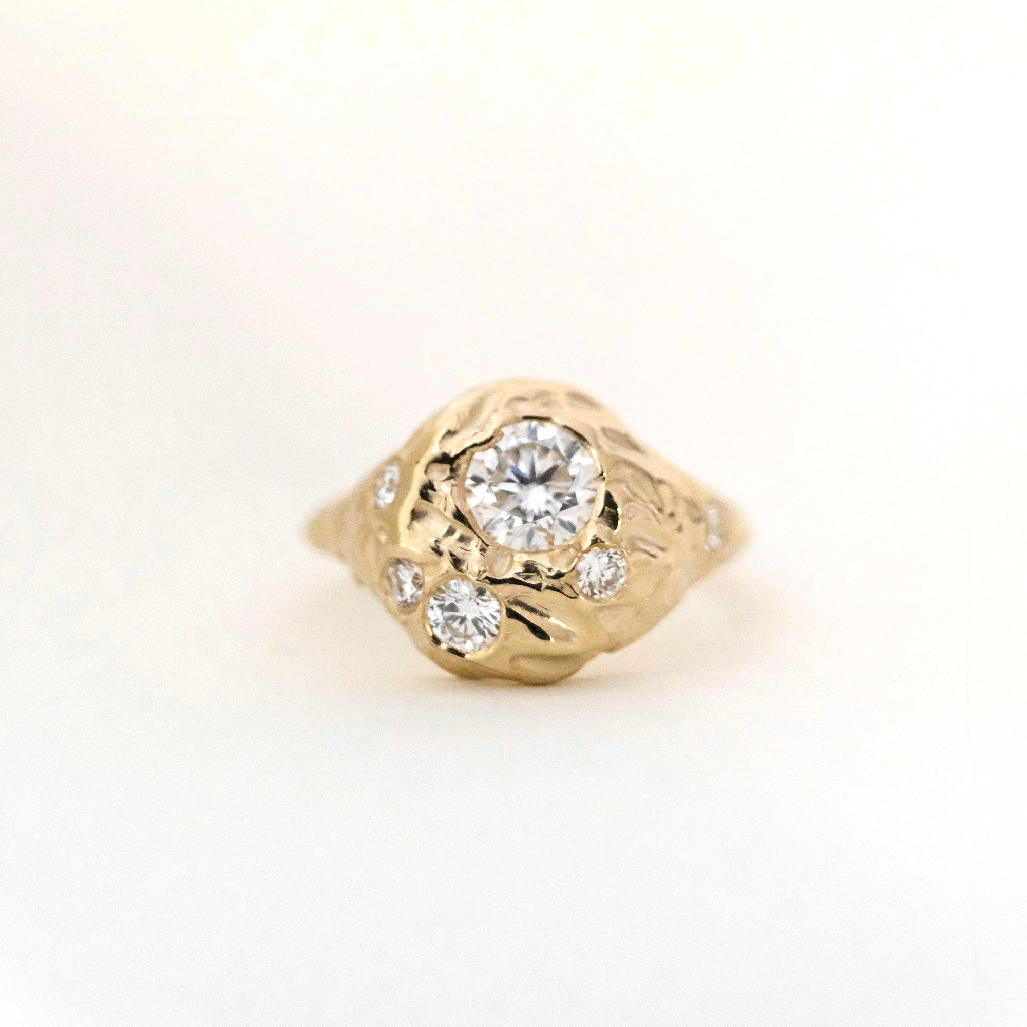 Strata Diamond Signet