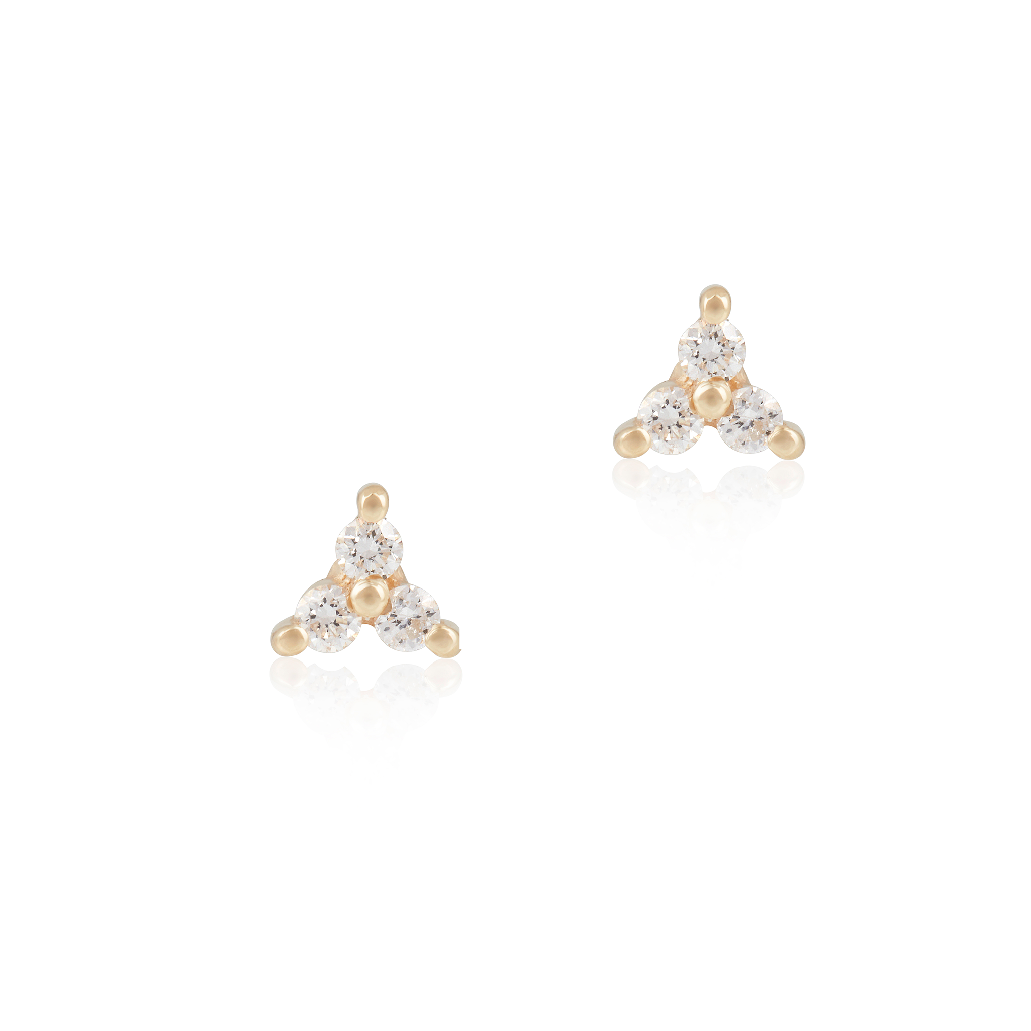 Trinity Diamond Stud – Osé Jewellery